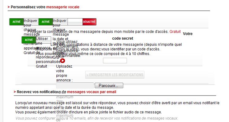 Sacré mélange dans l'affichage !